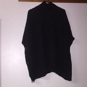 Women’s H&M Black Shawl Sweater 🌈